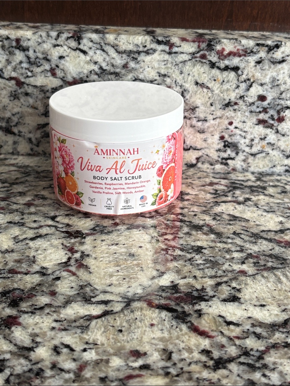 Aminnah Viva Al Juice Salt Scrub